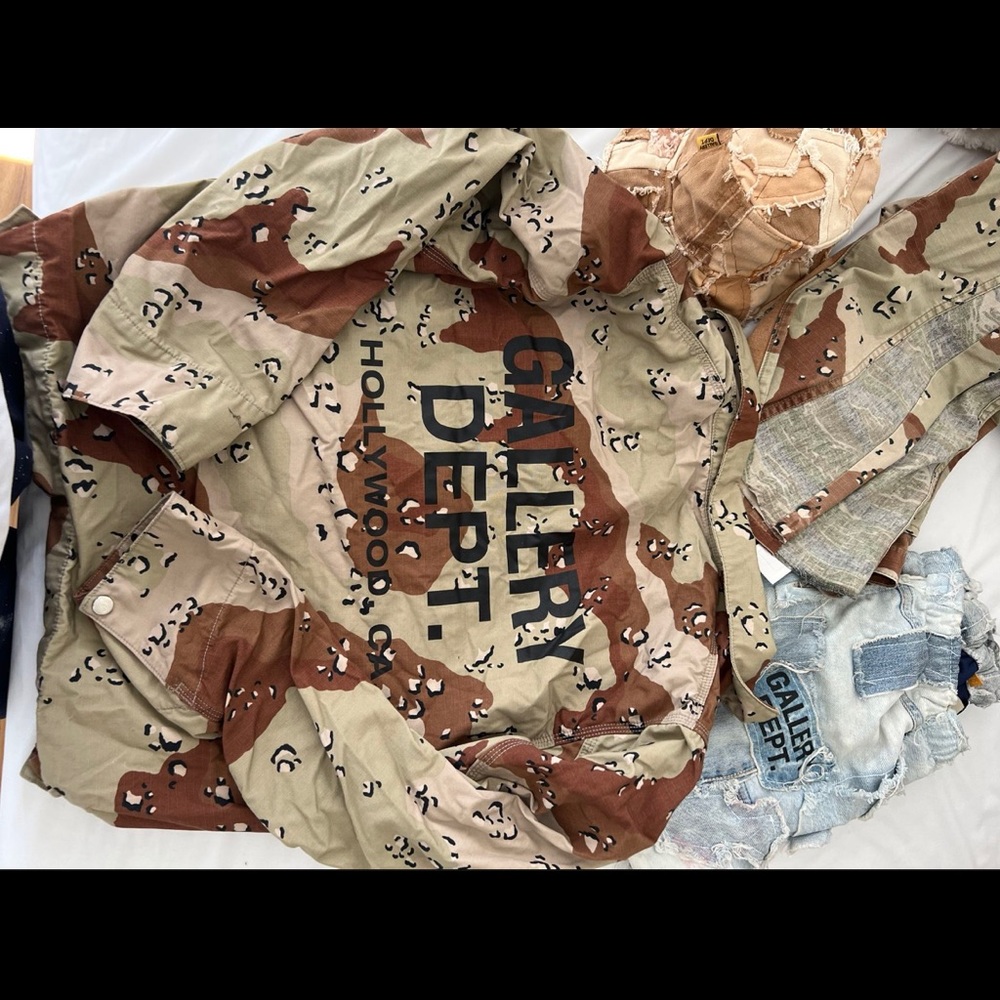 Gallery Department Camo Jacket size XL $900